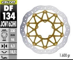 RACING W FLOATECH BRAKE DISC 330X6,3MM KASHIMA