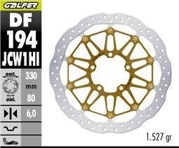 RACING W FLOATECH BRAKE DISC 330X6MM KASHIMA