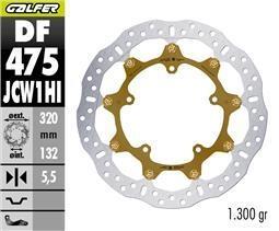 RACING W FLOATECH BRAKE DISC 320X5,5MM KASHIMA