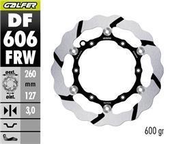 DISC W FLOATING GROOVED (C, STEEL) 260X3MM