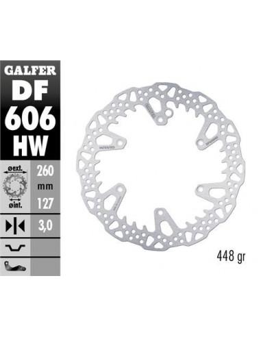 DISCO FRENO GALFER 606 DISC SHARK FIXED 260X3MM