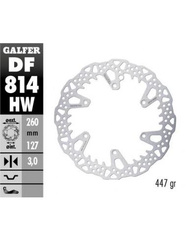 DISCO FRENO GALFER 814 DISC SHARK FIXED 260X3MM