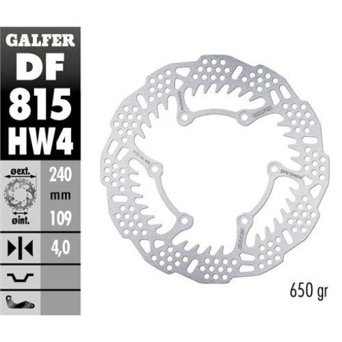 DISCO FRENO GALFER 815 DISC SHARK FIXED 240X4MM