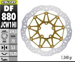 RACING W FLOATECH BRAKE DISC 320X5,5MM KASHIMA