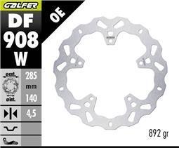 DISC W FIXED 285X4,5MM (REAR)