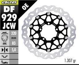 DISC W FLOATECH (C,ALU) 320X5MM (FRONT)