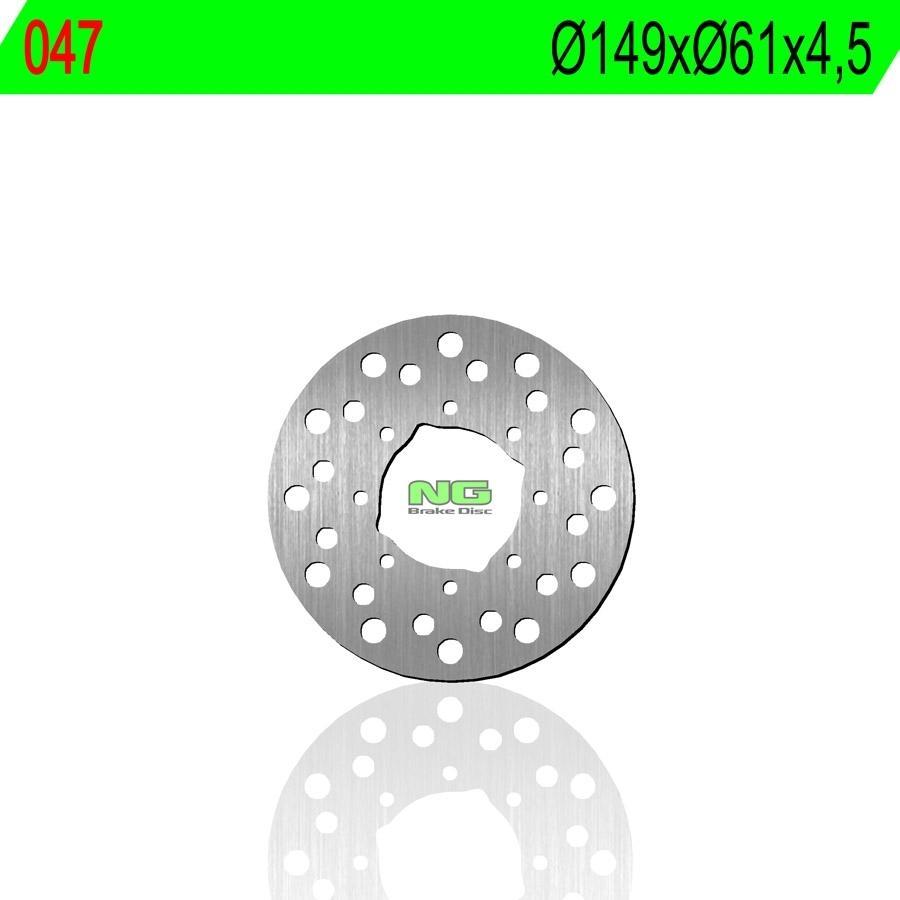 DISCO FRENO NG 047  149.5 X  61 X 4.5