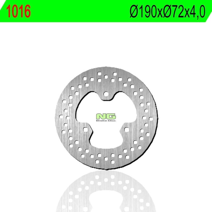 DISCO FRENO NG 1016  190 X  72 X 4