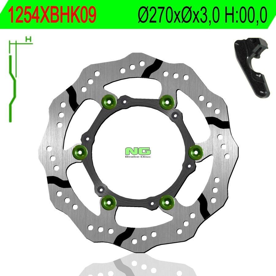 DISCO FRENO NG 1254XBH  270 X  127 X 3