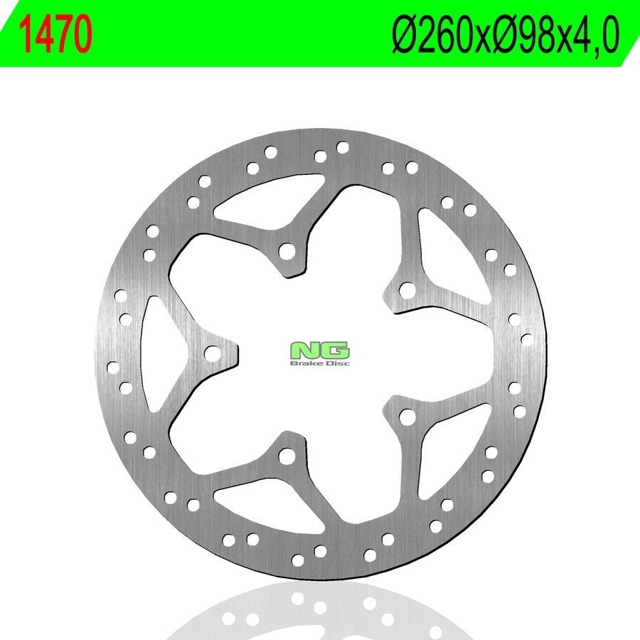 DISCO FRENO NG 1470  260 X  98 X 4