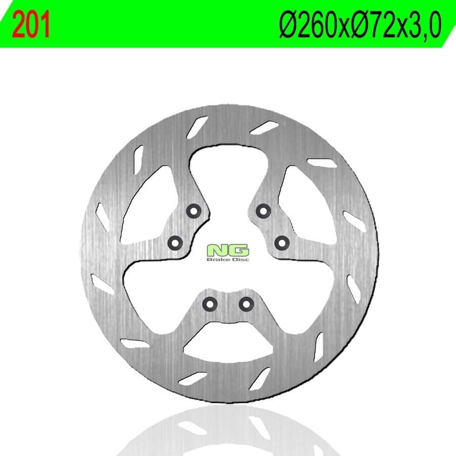 DISCO FRENO NG 201  260 X  72 X 3