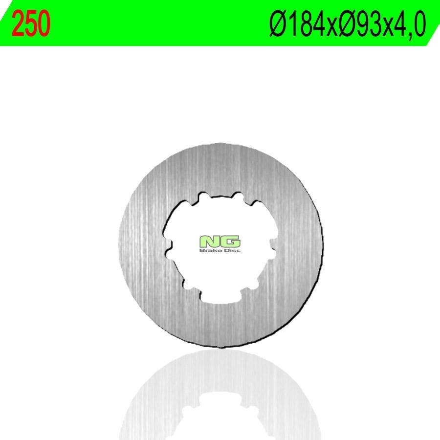 DISCO FRENO NG 250  184 X  93 X 4