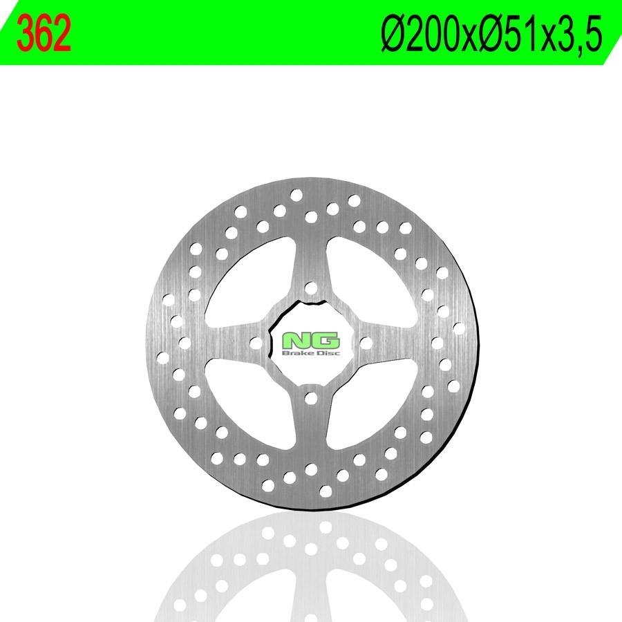 DISCO FRENO NG 362  200 X  51.5 X 3.5