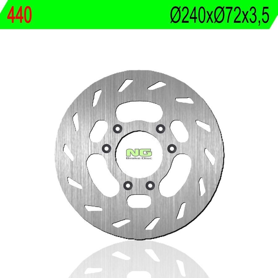 DISCO FRENO NG 440  240 X  72 X 3.5