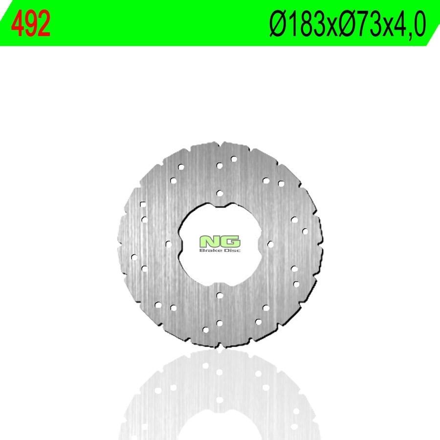 DISCO FRENO NG 492  183 X  37 X 4