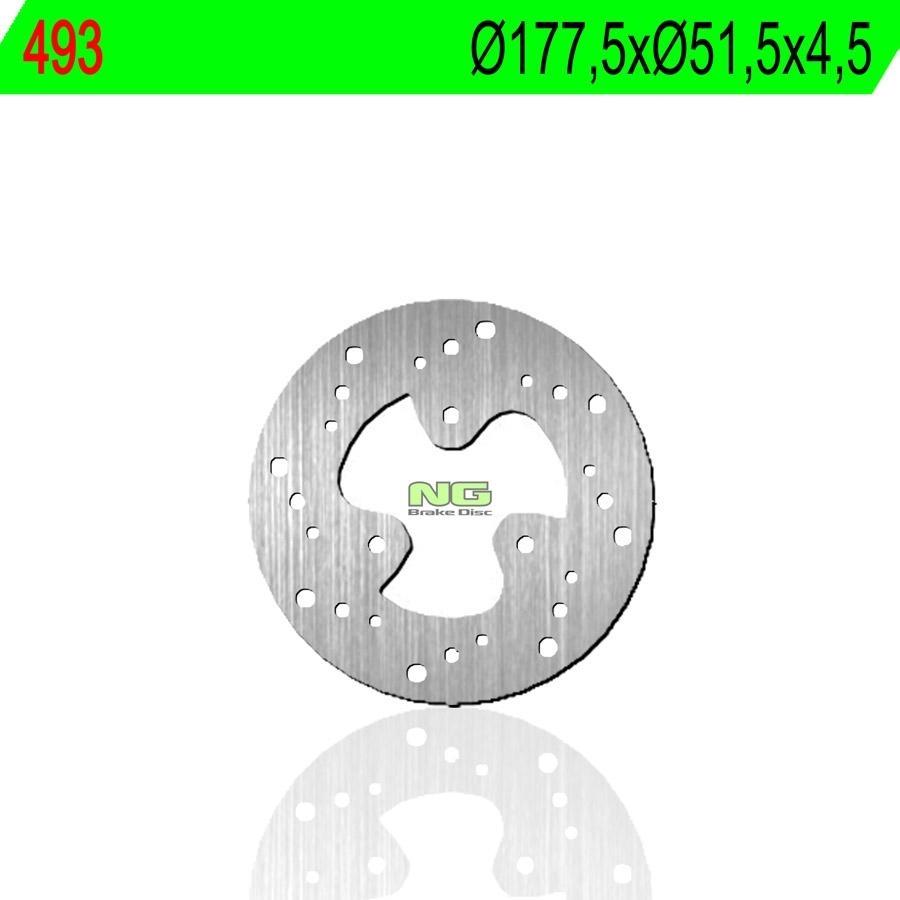 DISCO FRENO NG 493  177.5 X  51.5 X 4.5