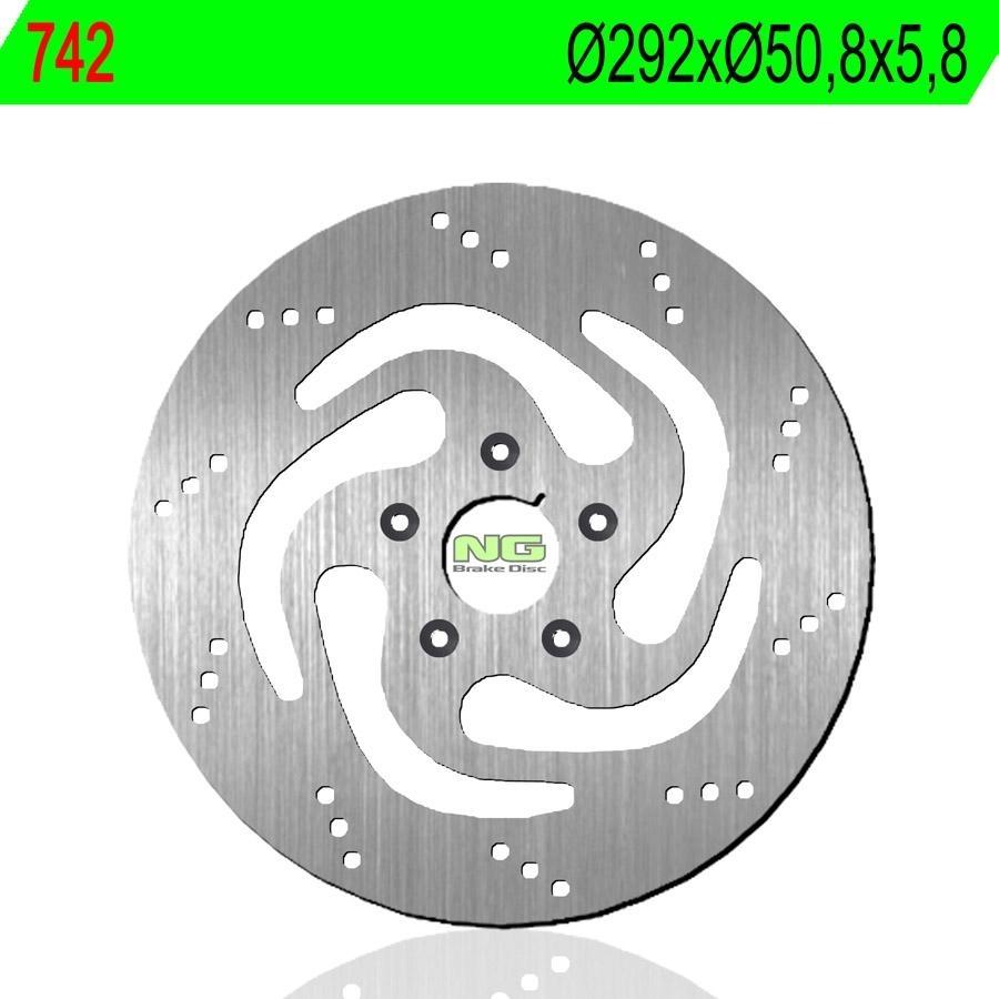 DISCO FRENO NG 742  292 X  50.8 X 5.8