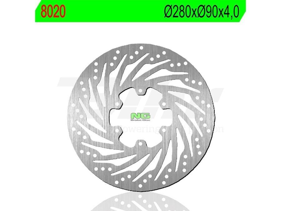 DISCO FRENO NG 8020  280 X  90 X 4