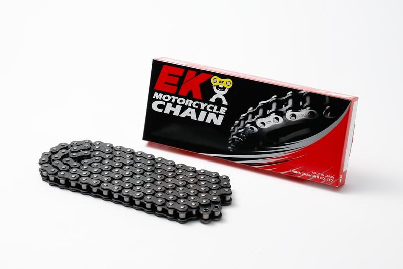 CADENA EK 420SR 420 CARRETERA STANDARD 88 ACERO / ACERO CLIP