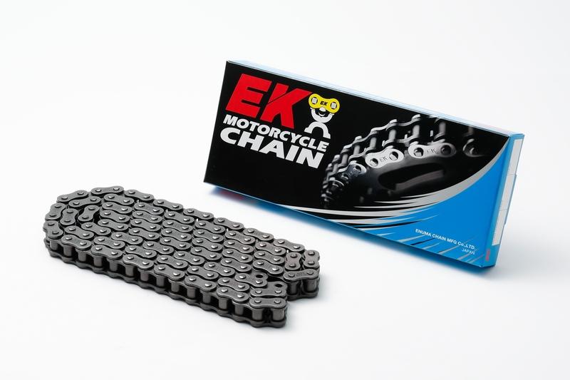 CADENA EK 428DEH 428 CARRETERA STANDARD 146 ACERO / ACERO CLIP