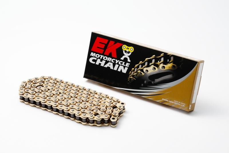 CADENA EK 428SHDR 428 OFFROAD RACING 132 DORADO / DORADO CLIP