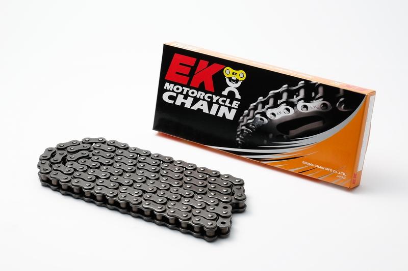 CADENA EK 525H 525 CARRETERA STANDARD 112 ACERO / ACERO CLIP