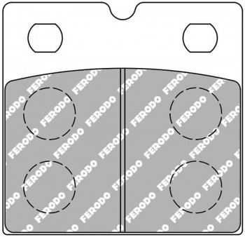 PASTILLAS FRENO FERODO FDB108EF 013  07BB14