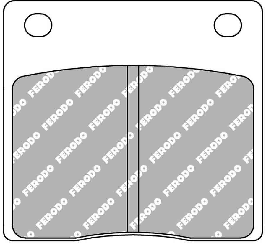 PASTILLAS FRENO FERODO FDB151P  07KS02