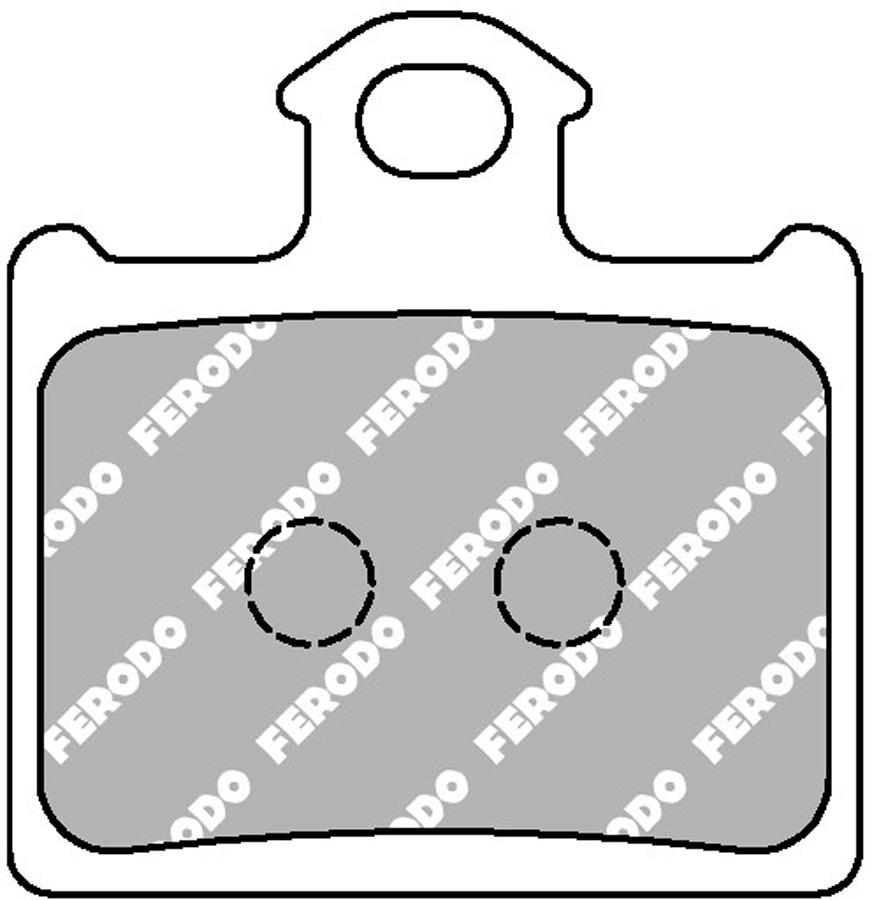 PASTILLAS FRENO FERODO FDB2257SG 07GR16