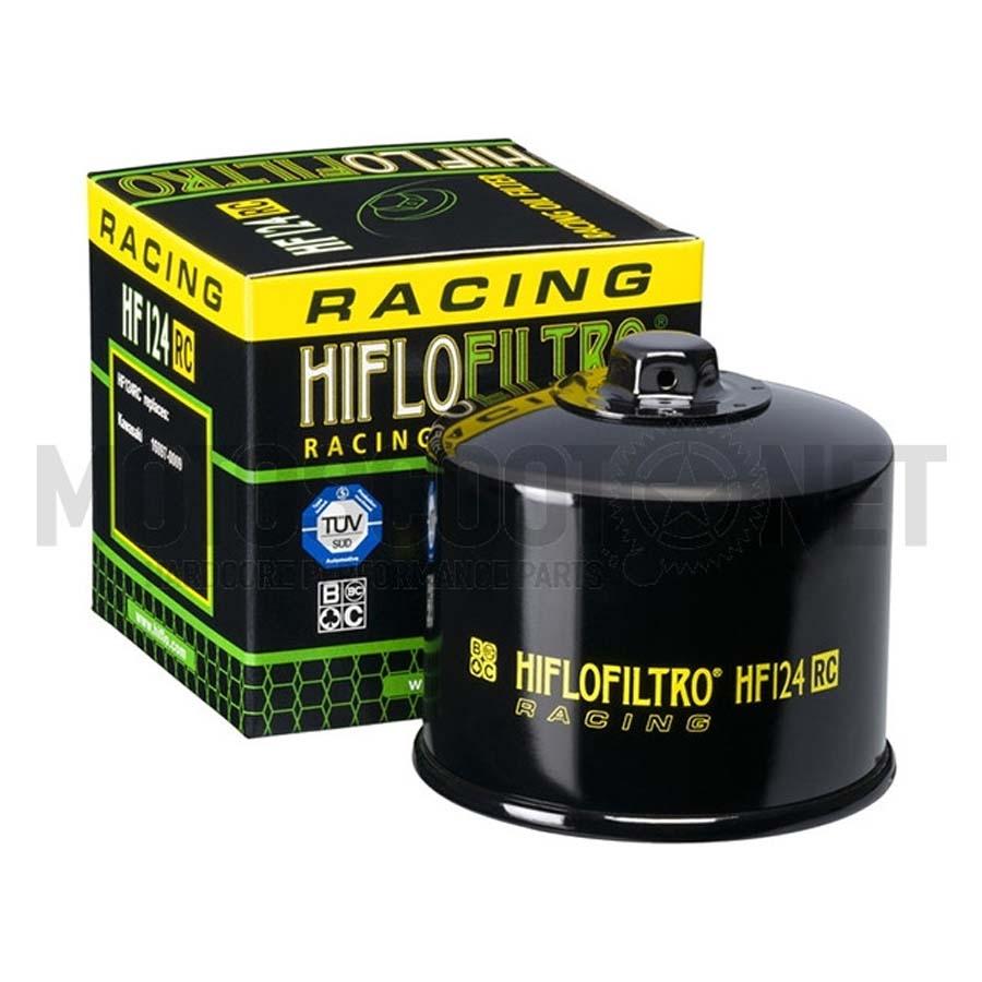 FILTRO DE ACEITE HIFLOFILTRO RACING KAWASAKI HF124RC