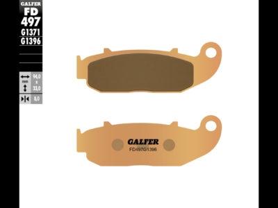 JUEGO PASTILLAS GALFERSINTERIZADAS OFF-ROAD BRAKE PADS FD497G1396