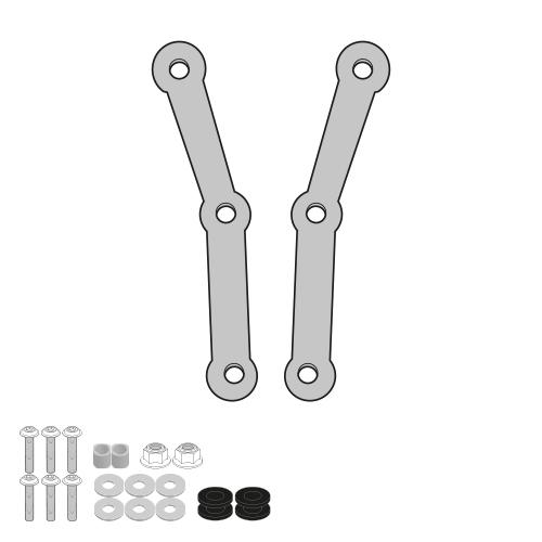 KIT PARABRISAS KYMCO SKYTOWN 125 2024 GIVI D6125KIT