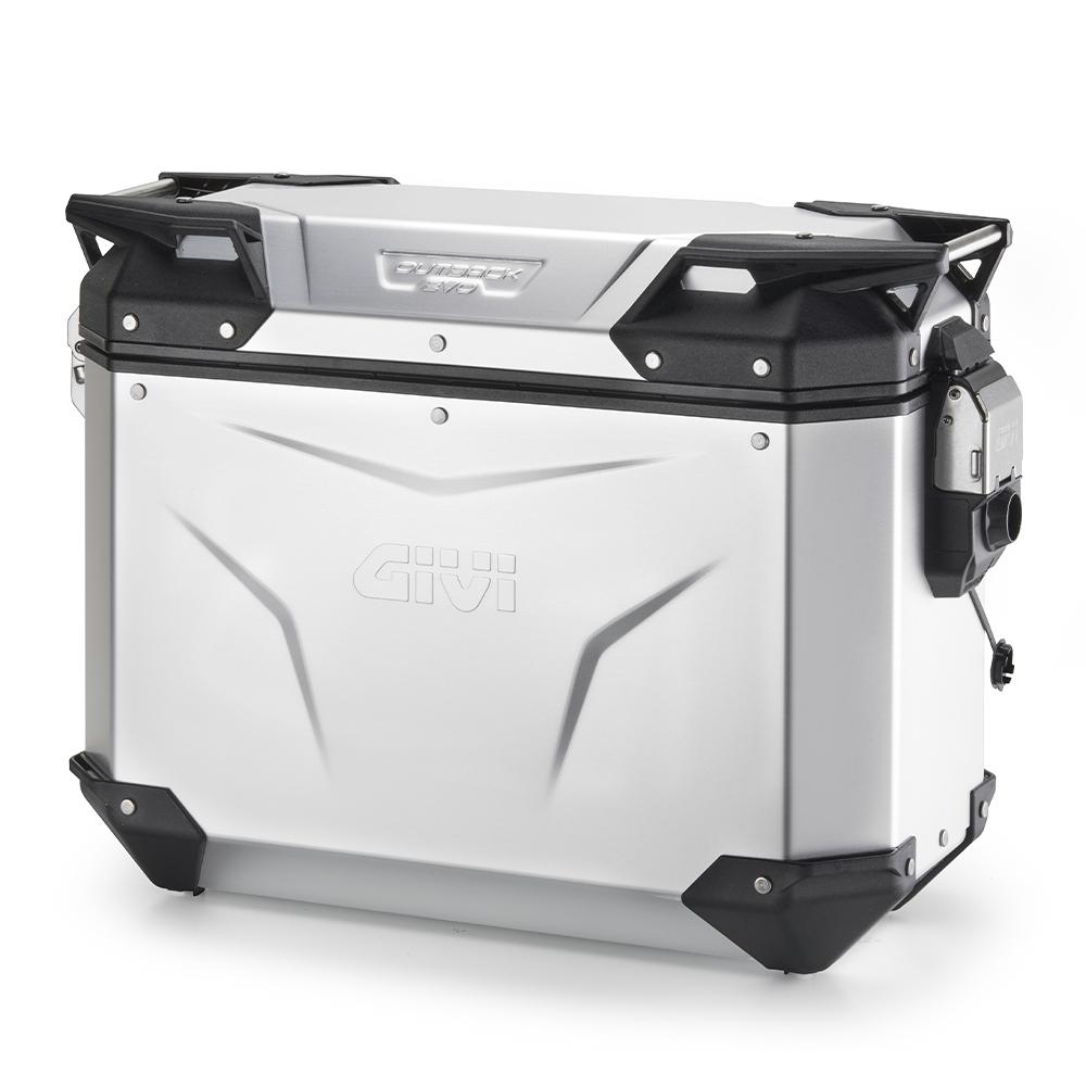 MALETA LATERAL MK C-SIDE 37L ALUMINIO ANODI. DX P/SLR GIVI   OBKEV37AAR
