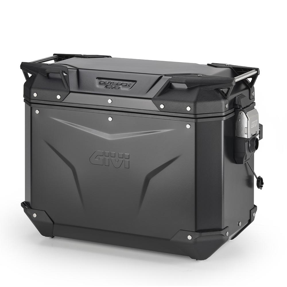 MALETA LATERAL MK C-SIDE 44L ALUMINIO BLACK DX P/SLR GIVI   OBKEV44BR
