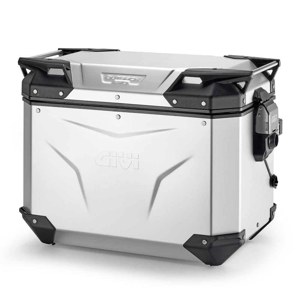 MALETA LATERAL MK C-SIDE 48L ALUMINIO ANODI. DX P/SLR GIVI   OBKEV48AAR