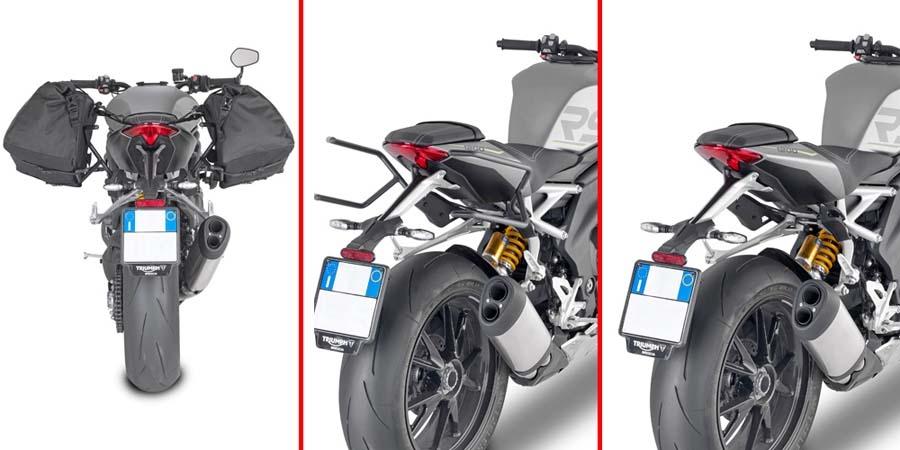 SOPORTE ALFORJAS F/RAPIDA TRIUMPH.SPEED.TRIPLE.RS.1200 2021