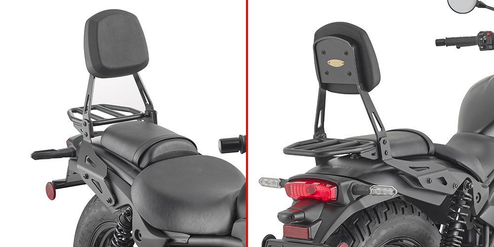 RESPALDO C/PORTAQ KAWASAKY ELIMINATOR 24 GIVI TS4134C