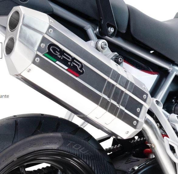 ESCAPE GPR APRILIA CAPONORD 1200 2013/2016 HYPER SONIC INOX A.58.HYSOIN