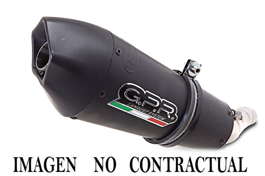 ESCAPE GPR BMW S 1000 RR 2012/14 ESCAPE HOMOLOGADO Y TUBO DE CONEXIÓN GPE ANN. BLACK TITAIUM