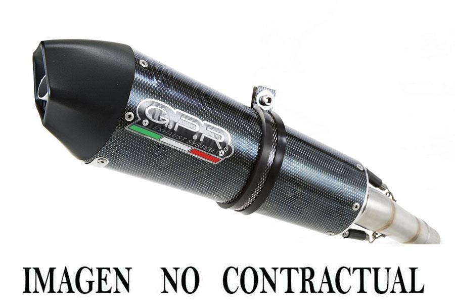 ESCAPE GPR BMW S 1000 RR 2012/14 ESCAPE HOMOLOGADO Y TUBO DE CONEXIÓN GPE ANN. POPPY