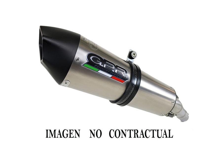 ESCAPE GPR BMW S 1000 RR 2012/14 ESCAPE HOMOLOGADO Y TUBO DE CONEXIÓN GPE ANN. TITAIUM
