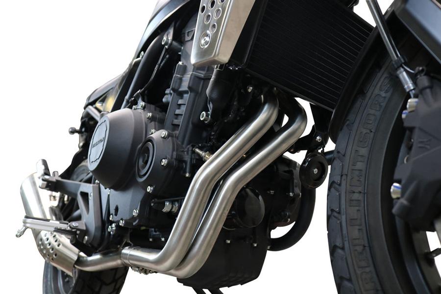 ESCAPE GPR BRIXTON CROSSFIRE 500 XC 2022-2023 E5 COLLETTORE COLECTOR SUPRESOR DE CATALIZADOR RACE BR.1.1.RACE.DEC