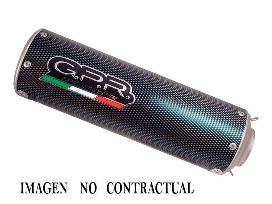 ESCAPE GPR EXHAUST SYSTEM TRIUMPH SPEED TRIPLE 1050 2005/10 ESCAPE HOMOLOGADO Y CATALIZADO M3 POPPY