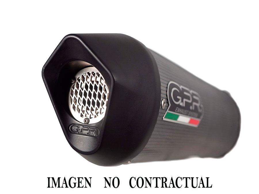 ESCAPE GPR CF MOTO 400 NK 2019/2020 E4 FURORE EVO4 POPPY SILENCIADOR CON TUBO DE CONEXIÓN HOMCAT CF.5.CAT.FUPO