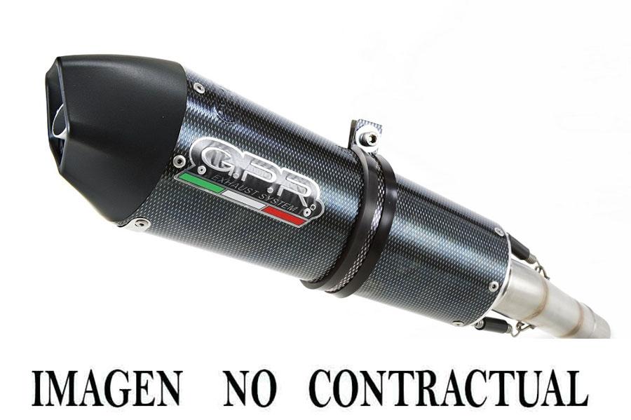 ESCAPE GPR EXHAUST SYSTEM HUSQVARNA TERRA - STRADA 650 2013/15 ESCAPE COMPLETO HOMOLOGADO GPE ANN. POPPY