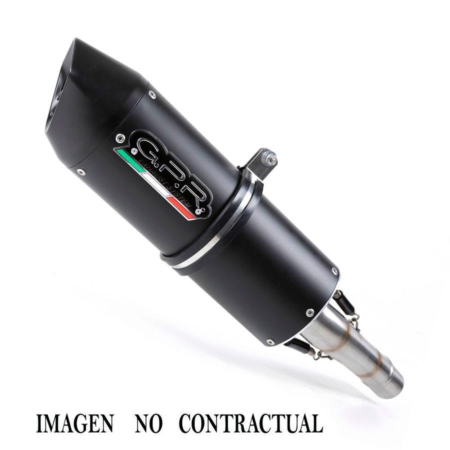 ESCAPE GPR EXHAUST SYSTEM DUCATI MULTISTRADA 1200 2010/14 ESCAPE SEMICOMPLETO HOMOLOGADO Y CATALYZADO FURORE NERO