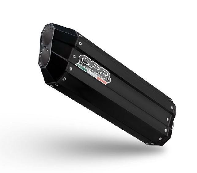 ESCAPE GPR BMW F 800 GS 2016/2018 E4 HYPER SONIC BLACK TITANIUM E4.BM.101.HYSOBLK
