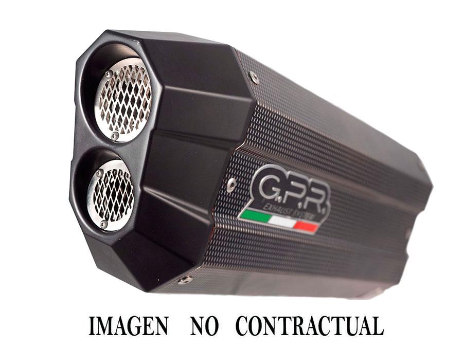 ESCAPE GPR EXHAUST SYSTEM BMW R 1250 R - RS 2019/20 E4 ESCAPE HOMOLOGADO Y TUBO DE CONEXIÓN SONIC POPPY