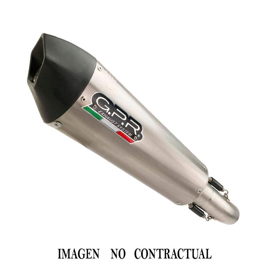 ESCAPE GPR BMW K 1600 GT 2022/2023 E5 GP EVO4 TITANIUM DOBLE SILENCIADOR CON TUBO DE CONEXIÓN HOM E5.BMW.50.GPAN.TO