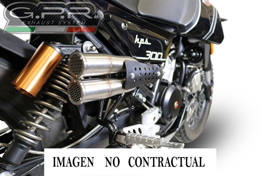 ESCAPE GPR EXHAUST SYSTEM F.B. MONDIAL HPS 300 2018/19 ESCAPE COMPLETO RACING F205